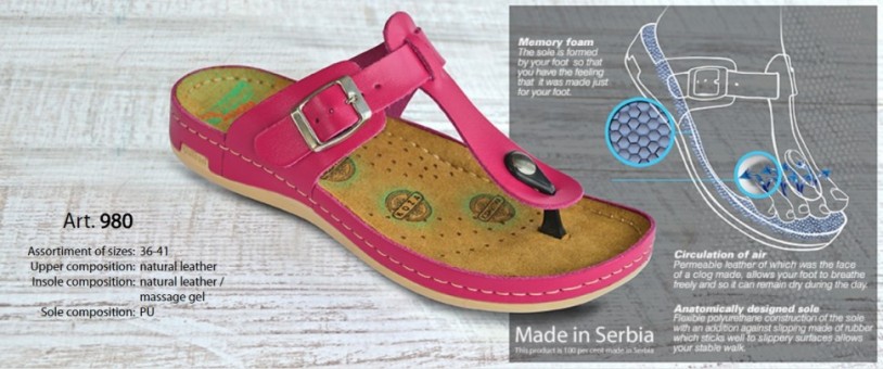 Medicīnas apavi LEON MED 980