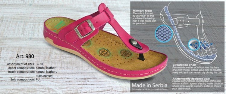 Medicīnas apavi LEON MED 980