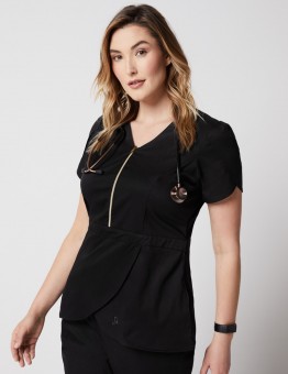 Medicīnas blūze J96048 BLKC